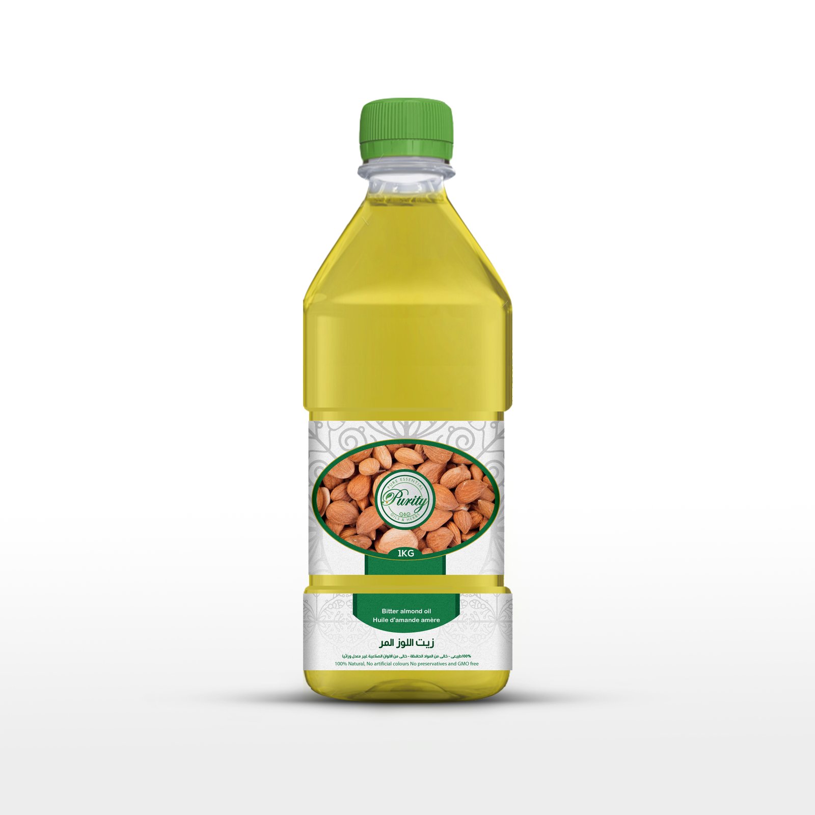 زيت اللوز المر